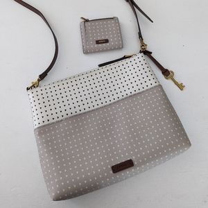 Fossil Crossbody & Matching Wallet